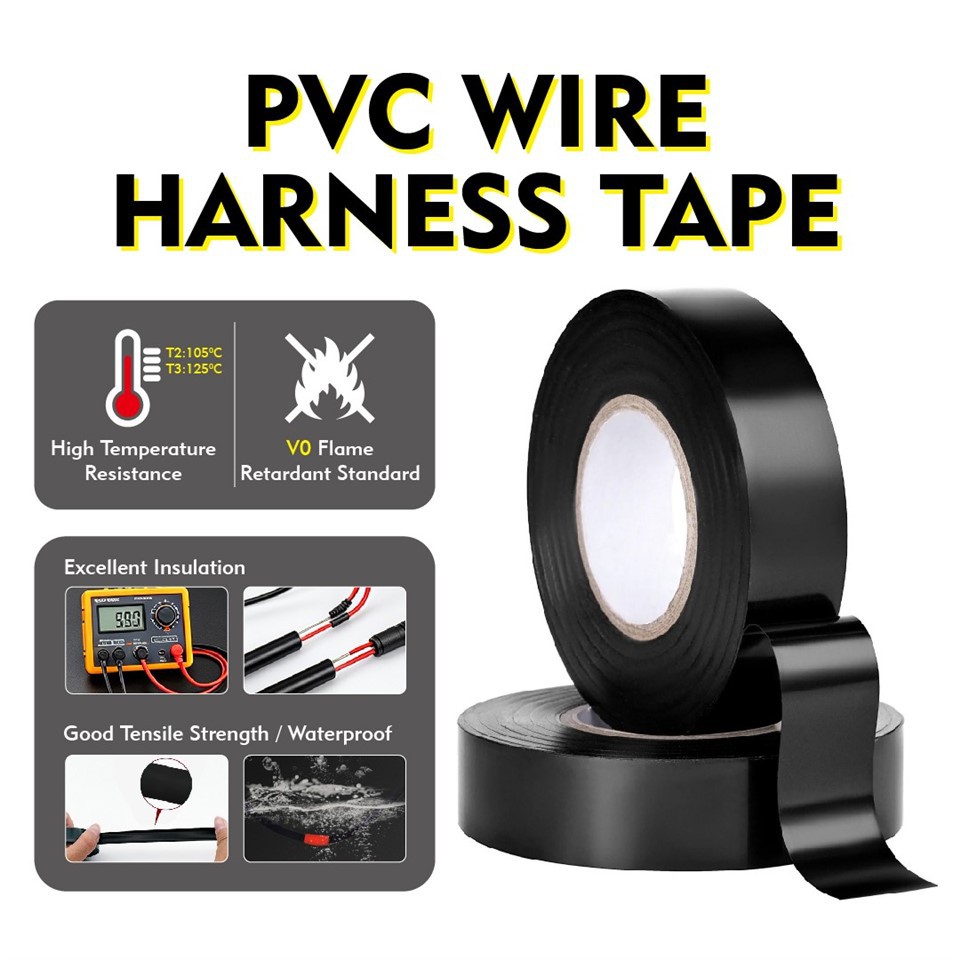 Factory Price UV Resistant PVC Automotive Wire Tape suppliers