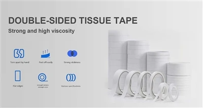 Double-sided Tissue Tape Usage Scenario