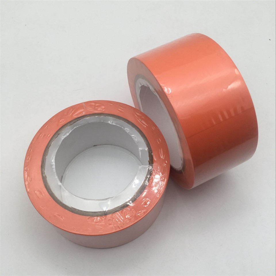 Orange PVC Repairing Tape Building Electric Plumbing High Quality 50mm 33m Roll high quality