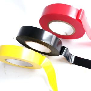 Led Free Rubber Glue PVC Electrical Tape ROHS Approval with Strong Adhesion