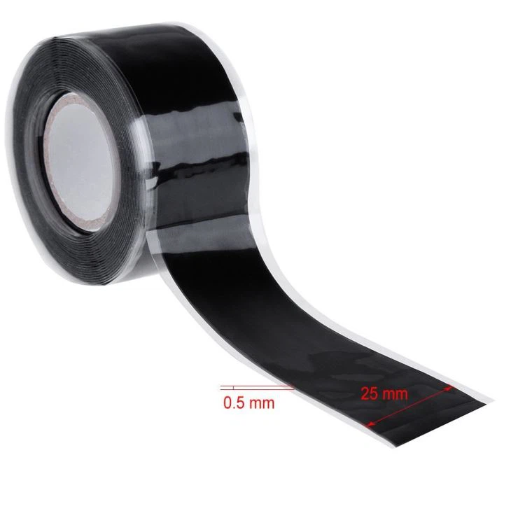 Black Silicone Self-Sealing Tape