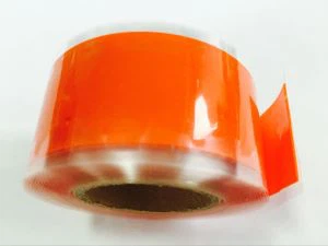 Orange Color Silicone Tape