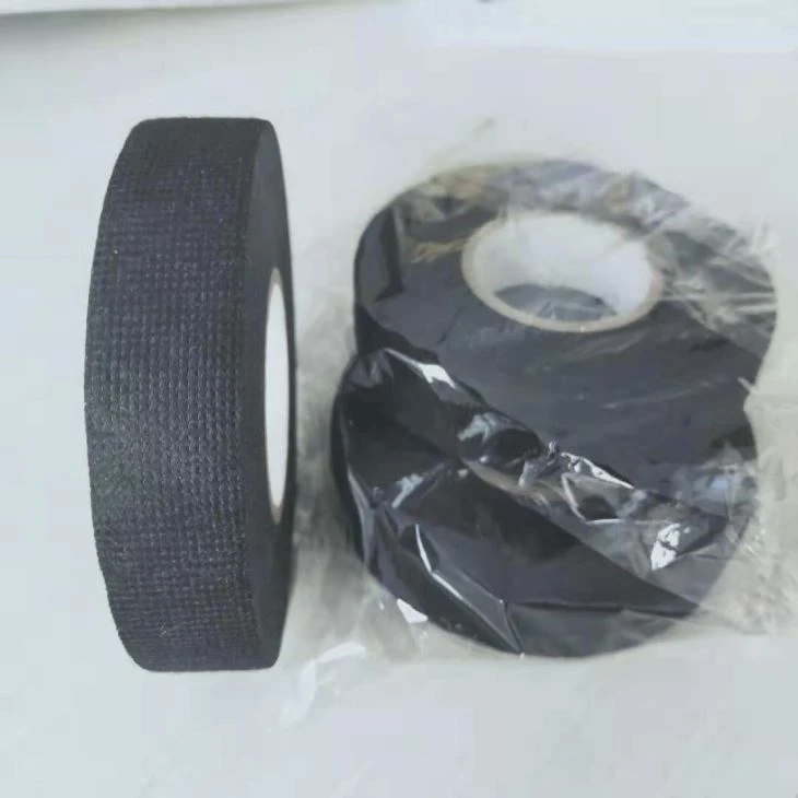 Polyester Non-woven Fleece Automotive Wiring Harness Adhesive Insulation Tape 0.25mm*19mm*20m