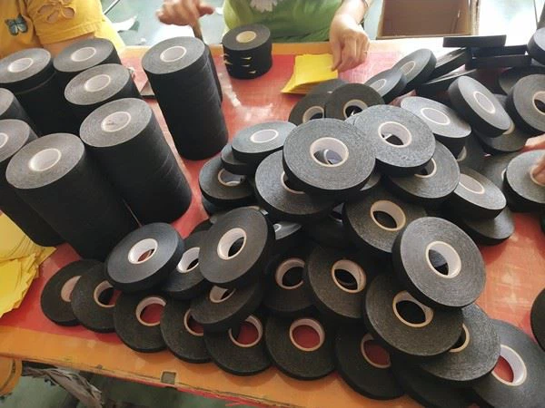 Fleece Automotive Wire Harness PET Wrapping Tape 19mm*15m For Cars
