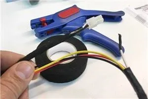 Easy To Tear Low Noise Polyester Harness Tape
